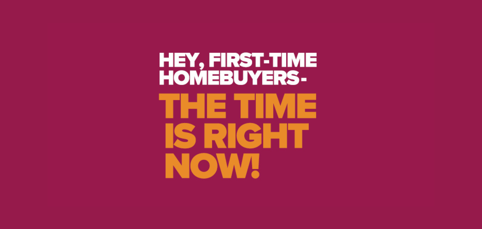 graphic on why first-time homebuyers should buy now and take advantage of the federal gst rebate