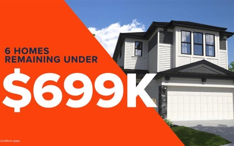 6 homes remaining under 699,900